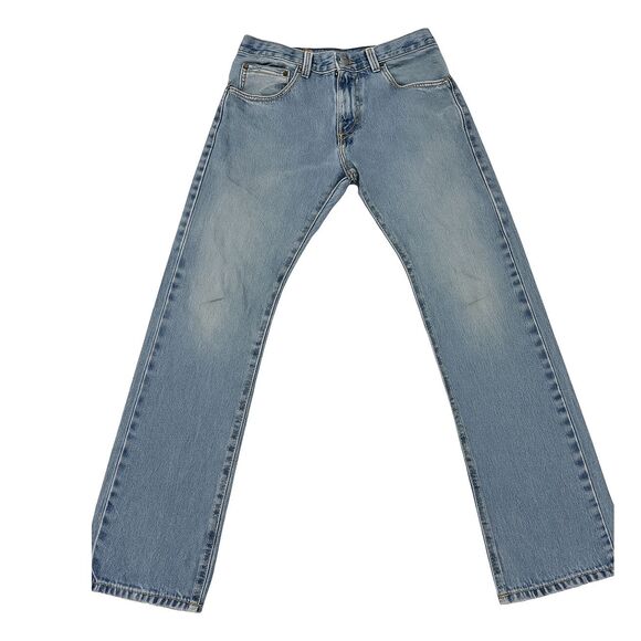 Levi's 517 Jeans 31x34 Medium Wash Thrashed Distressed Grunge Y2K Vintage Denim* - Picture 2 of 10